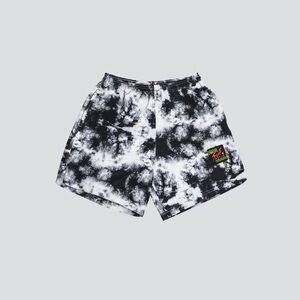 Surf Style Vintage Y2K Mens AOP Tie Dye Bathing Suit Swimming Trunks Shorts L